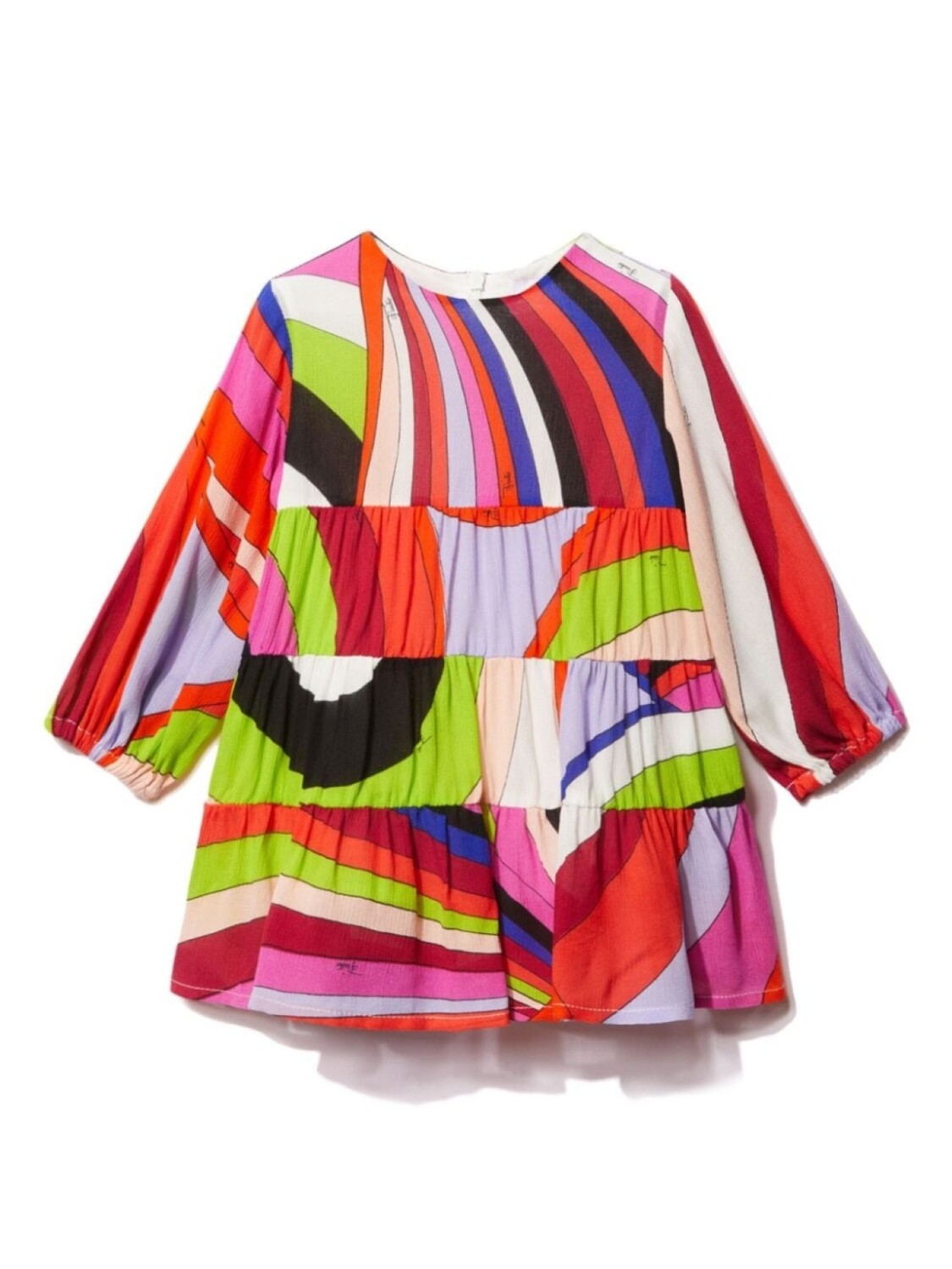 

PUCCI Junior платье с принтом «Ирида», красный