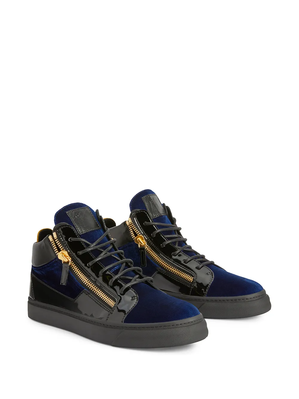 Кеды Kriss Giuseppe Zanotti, синий — фото 2