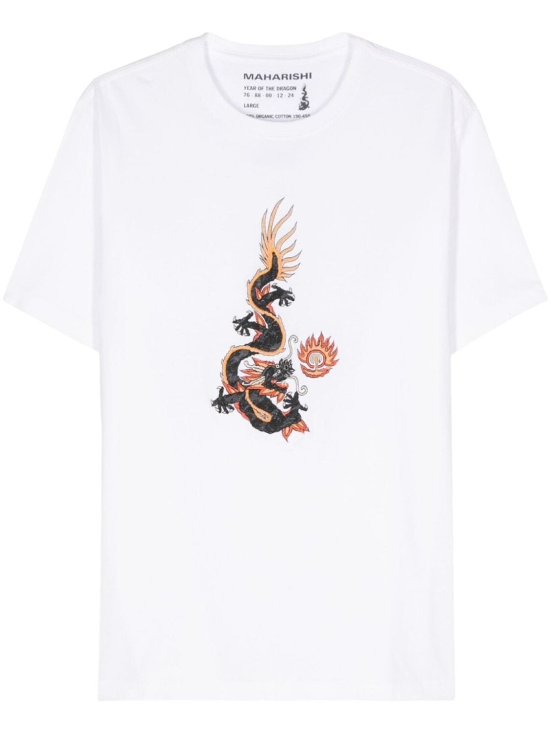 

Хлопковая футболка Original Dragon Maharishi, белый