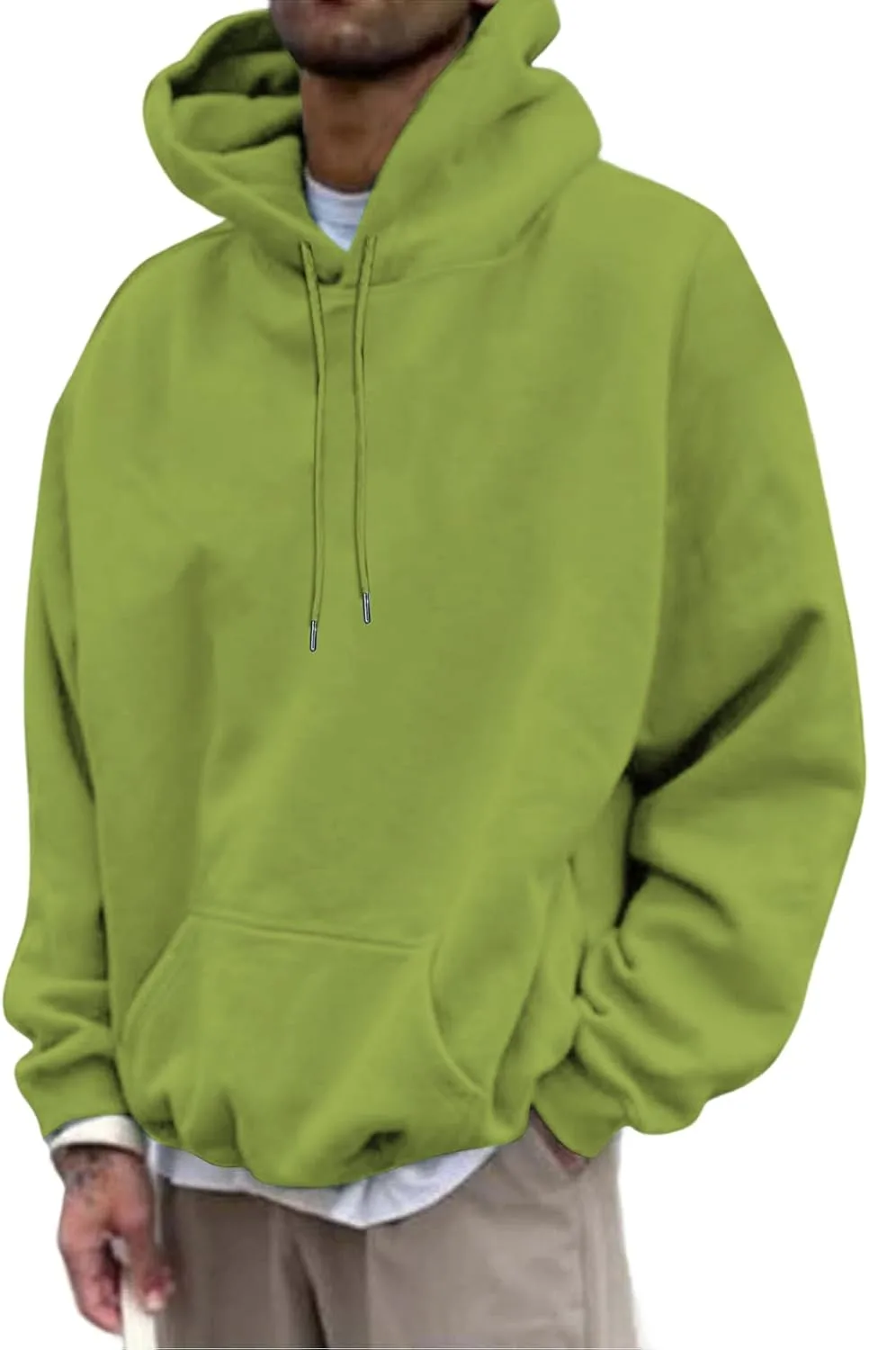 

Толстовка с капюшоном Pullover для мужчин, Casual, свободный крой