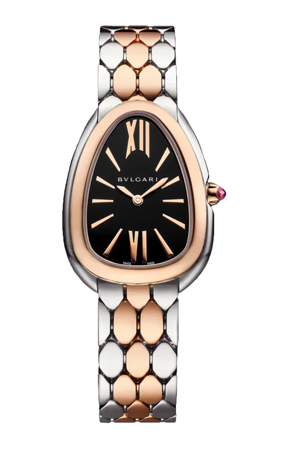 СЕРПЕНТИ СЕДУТТОРИ - SP33BLSPGSPG BULGARI, серебряный