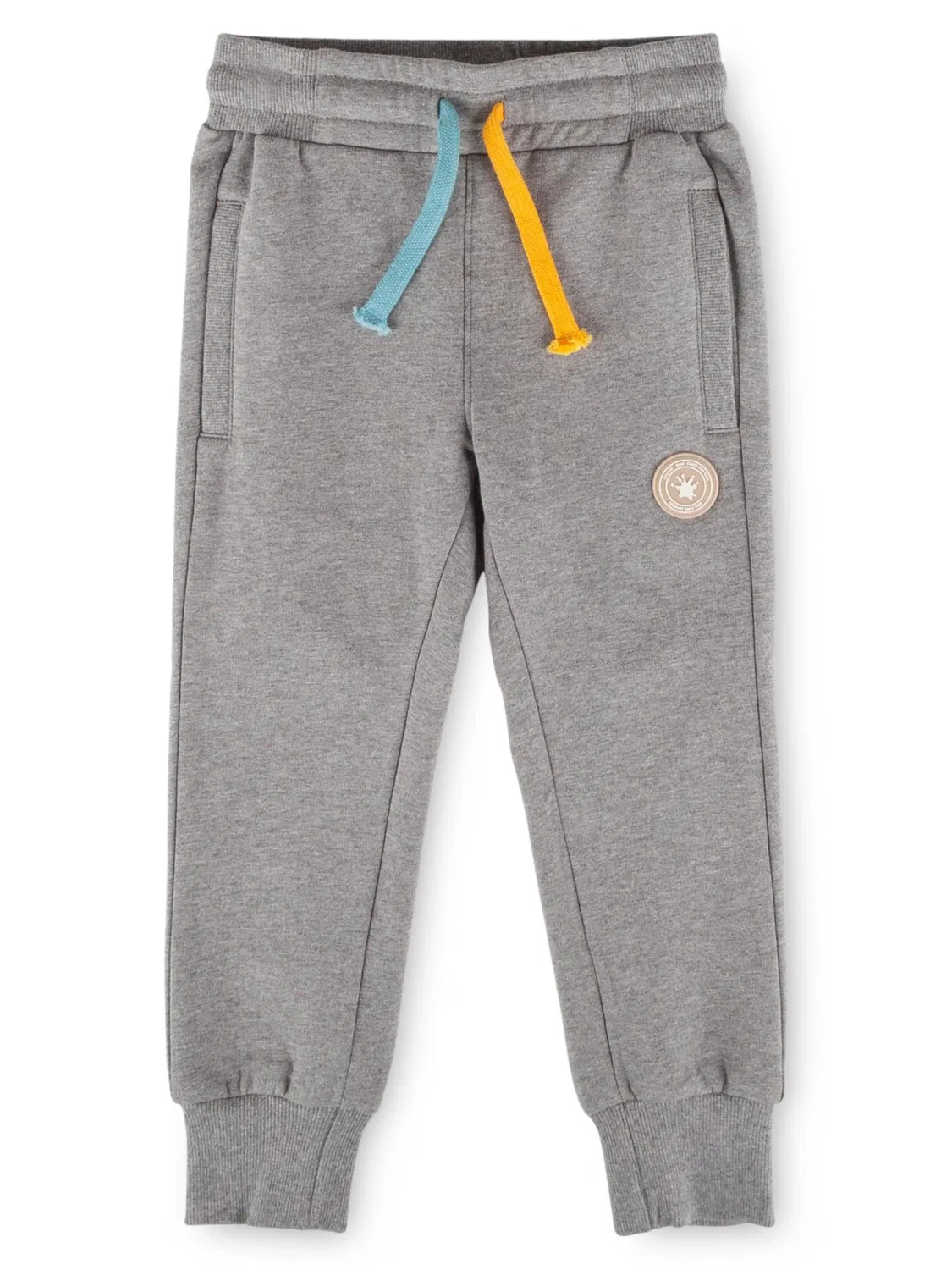 Брюки Sigikid Regular Pants Sweathose Blue & Bright серого цвета
