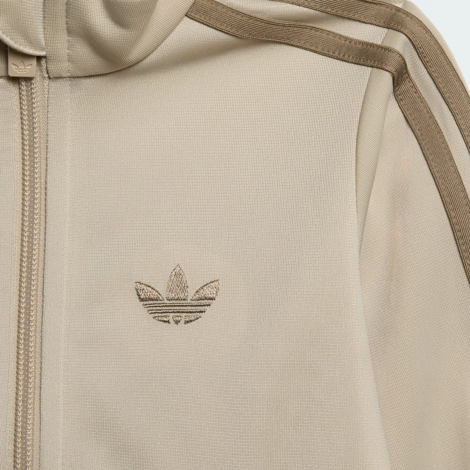 Спортивный костюм Adidas Originals Firebird бежевого цвета — фото 3