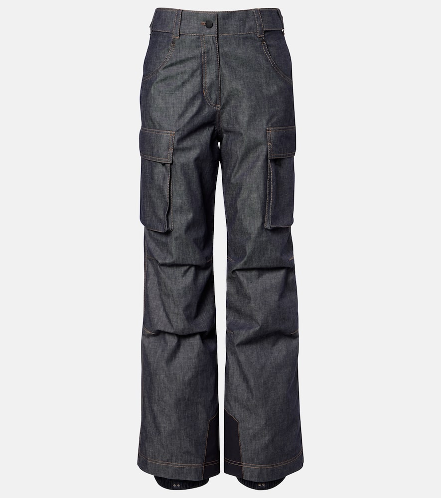 

Хлопковые лыжные штаны Moncler Grenoble