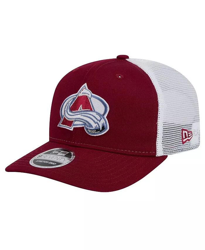 

Мужская бордовая шапка Colorado Avalanche Core Trucker 9SEVENTY Stretch-Snap New Era