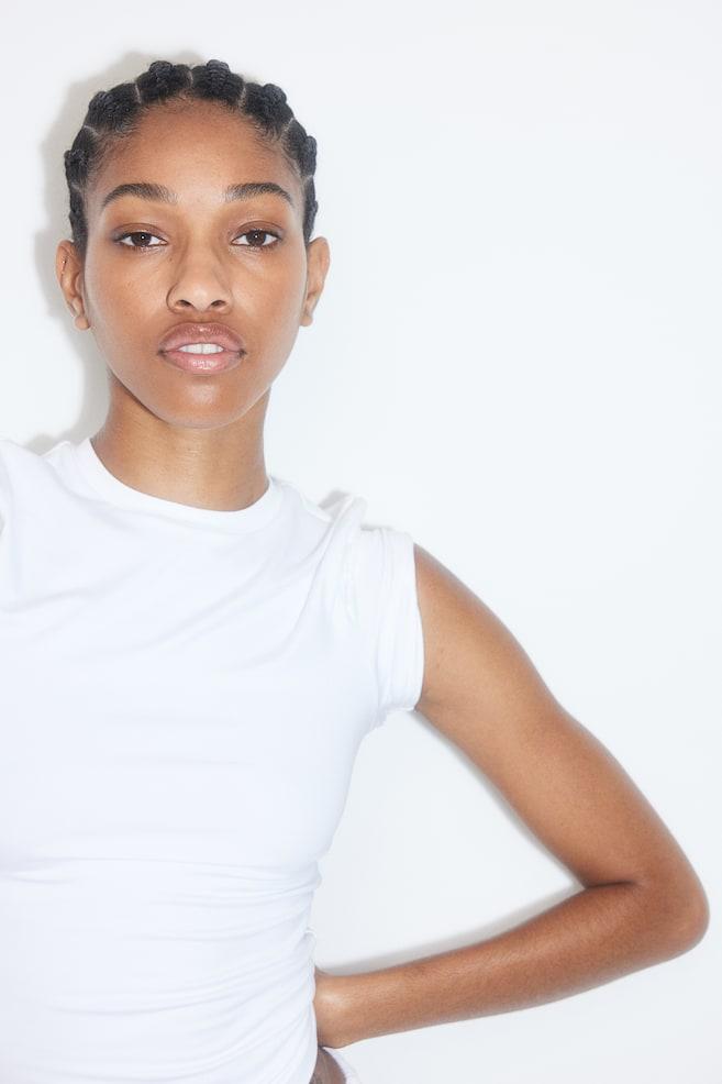 

Облегающая футболка H&M, белый