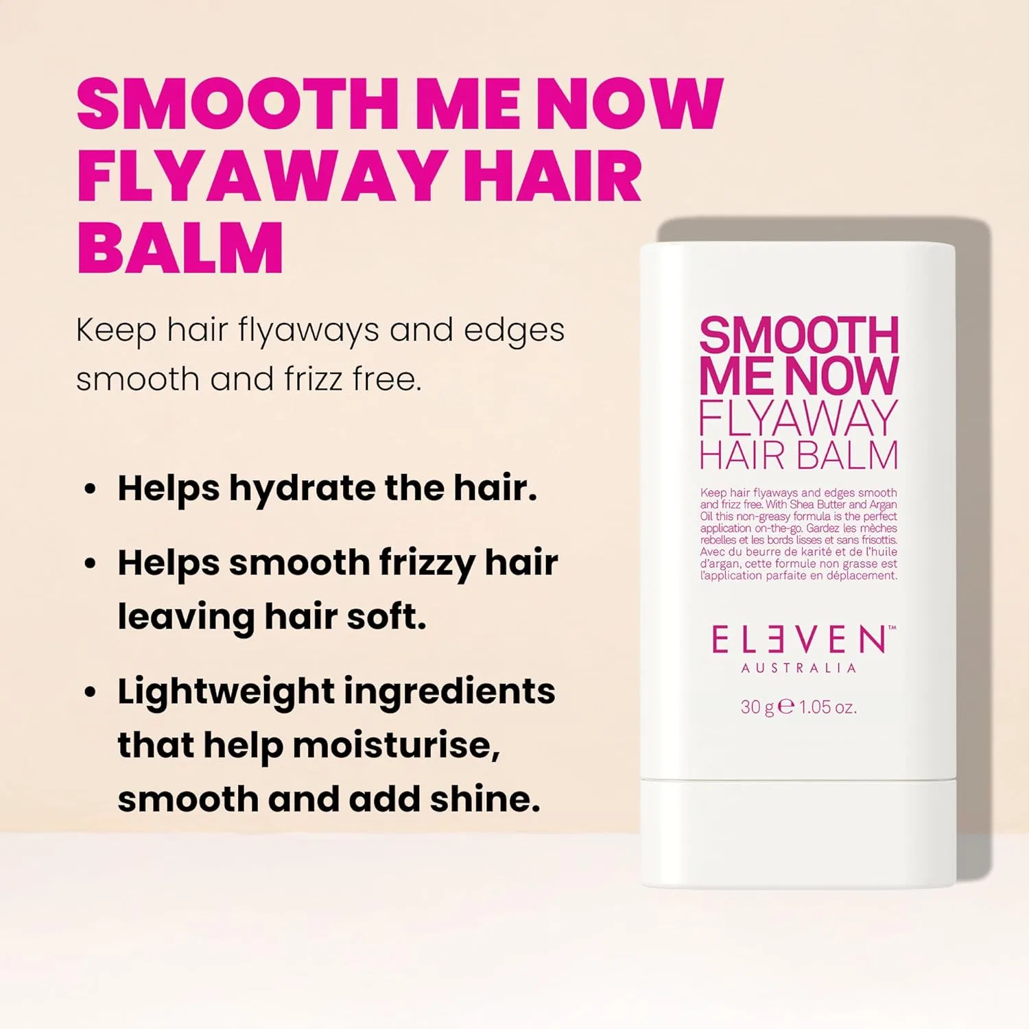 Бальзам для укладки волос «Smooth Me Now Flyaway Hair Balm» от ELEVEN AUSTRALIA Eleven Australia — фото 2