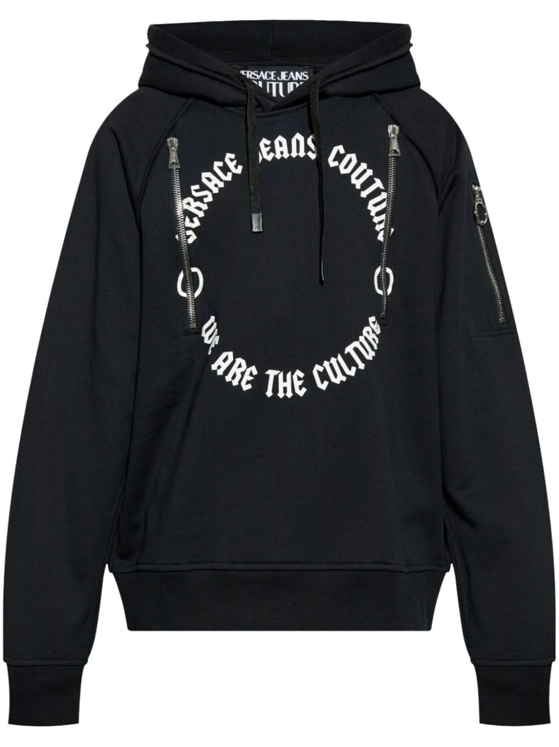 

Толстовка с логотипом Versace Jeans Couture, черный