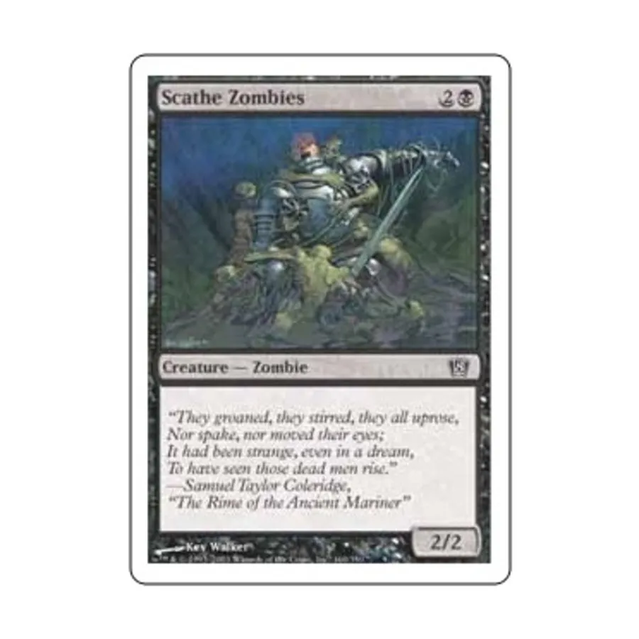 

CCG Нападающие зомби (клавиша C), MTG - 8th Edition
