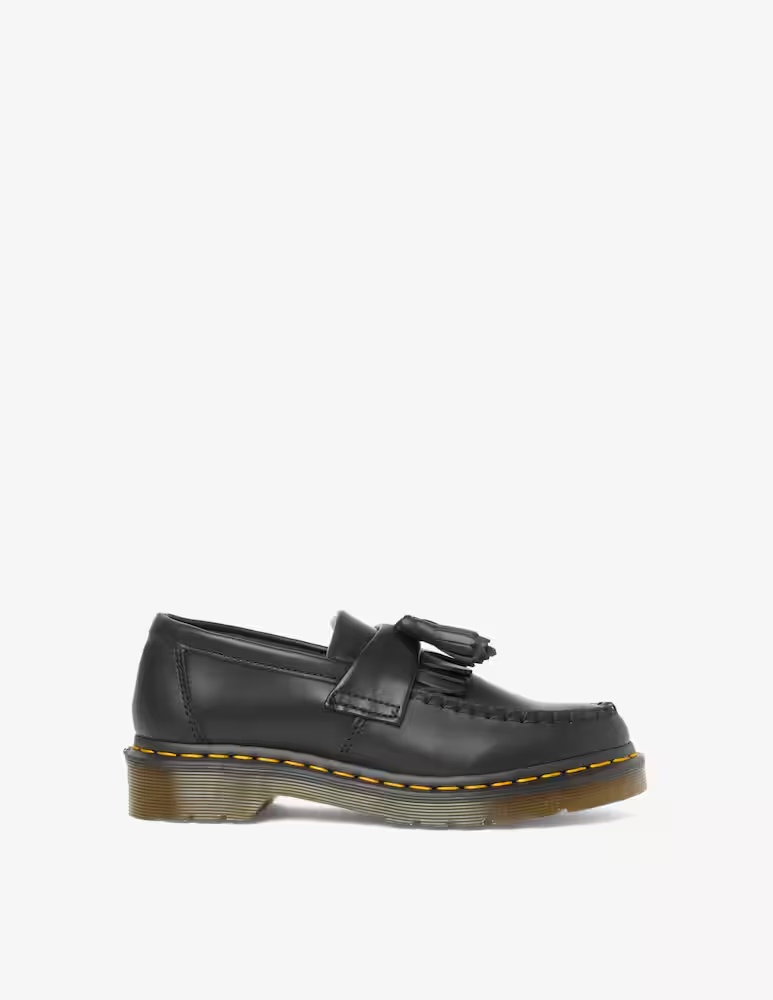 Гладкие лоферы Adrian с вышивкой Dr. Martens, черный