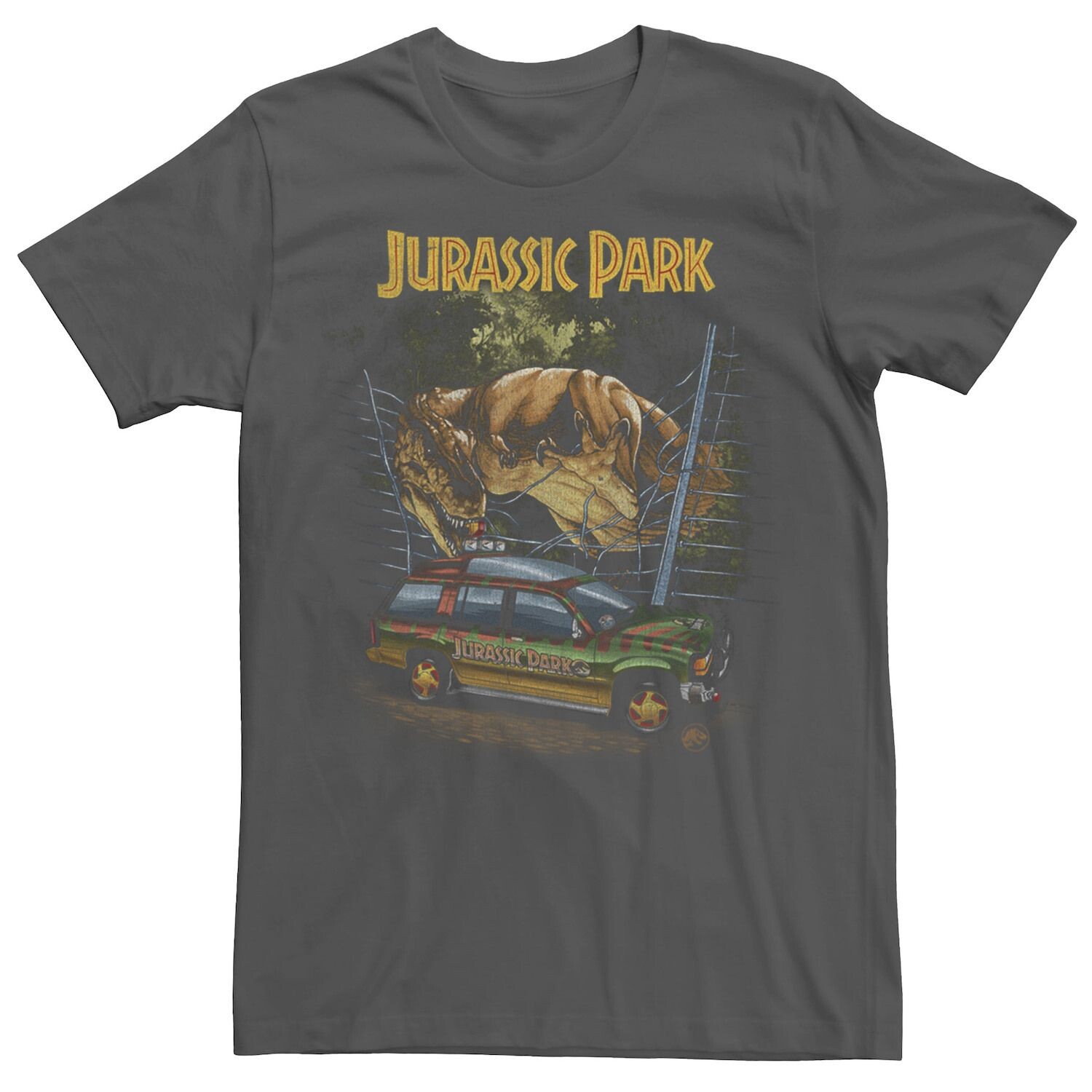 

Мужская футболка Jurassic Park Vintage T-Rex Break Out Licensed Character