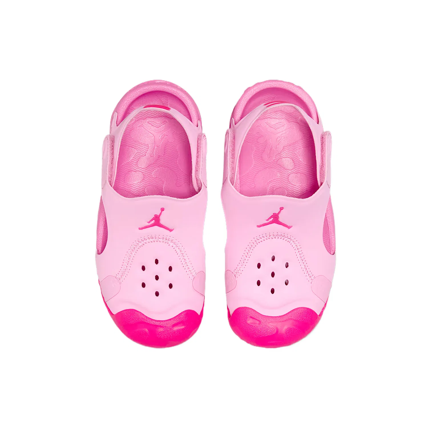 Детские сандалии Breathable Support Low top для детей 3-7 лет Jordan, Rise Pink/Naughty Pink/Holographic Pink — фото 4
