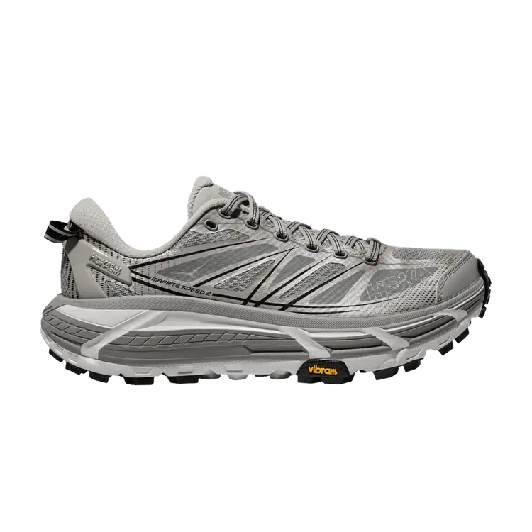 

Кроссовки HOKA Mafate Speed 2 Galactic Grey, серый