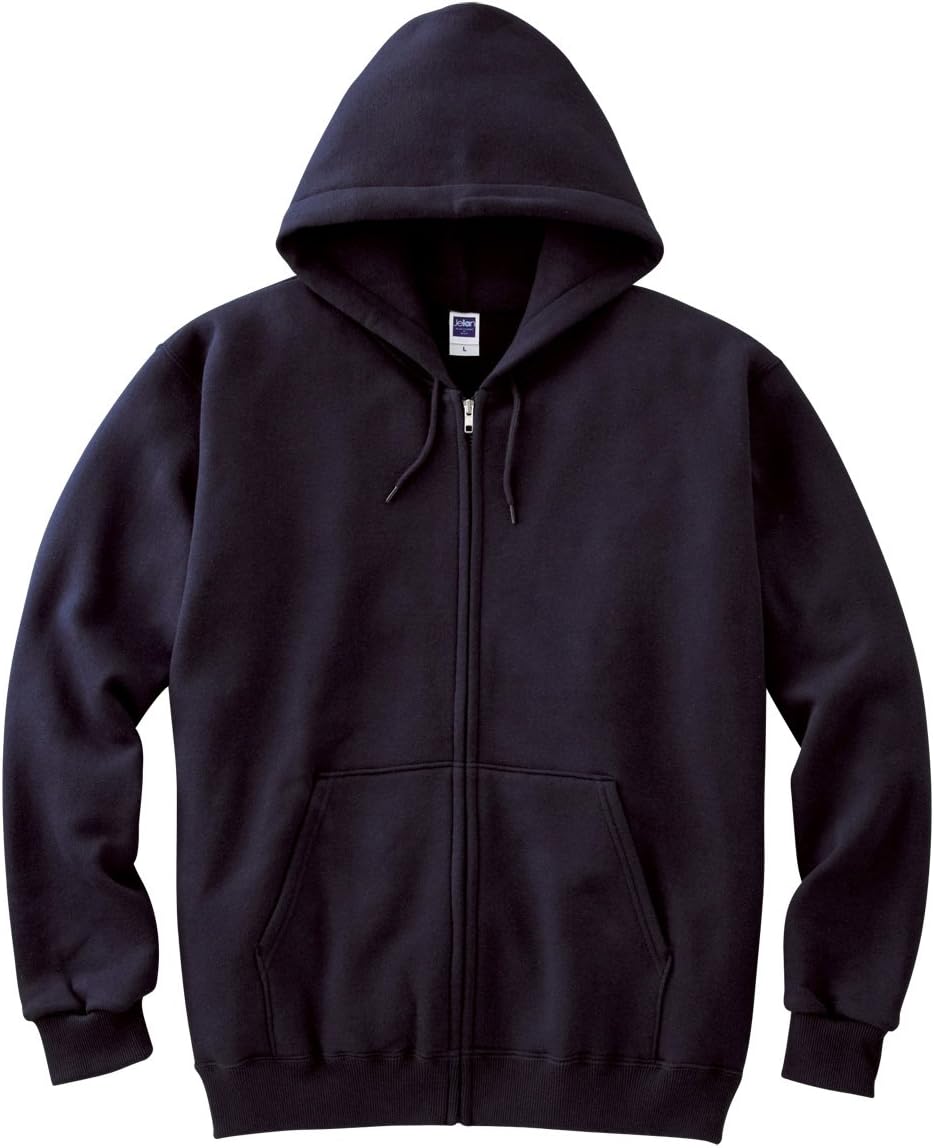 

Мужская толстовка Printstar 00217-MLZ, 8,4 унции, на флисовой подкладке, на молнии, легкая, с полной застежкой-молнией, темно-синий