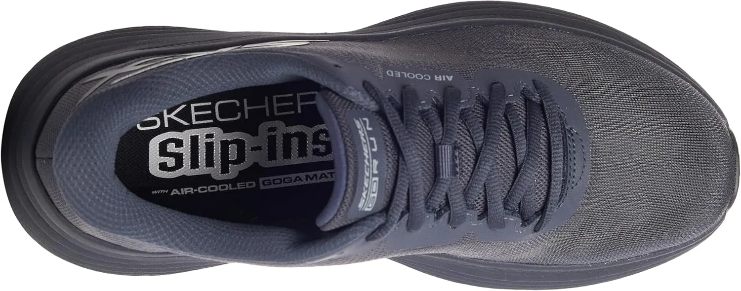 Мужские кроссовки Skechers Endeavour Exciton с максимальной амортизацией, черный/темно-синий — фото 4