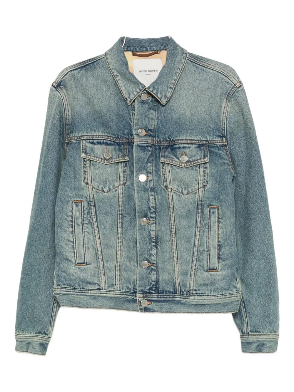

Джинсовая куртка на пуговицах Jacob Cohen, синий