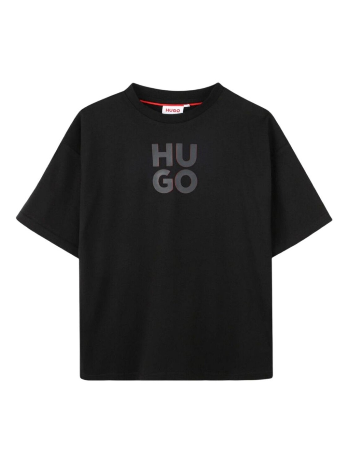 

Футболка с логотипом HUGO KIDS, черный