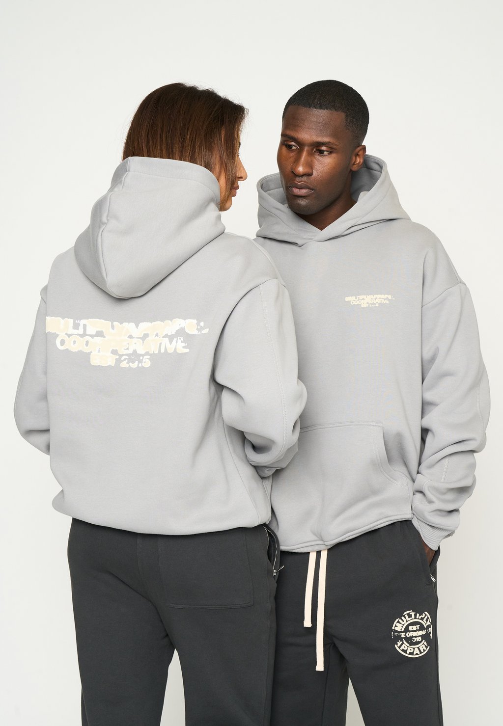 

Толстовка OVERSIZE COORPERATIVE Multiply Apparel, серый