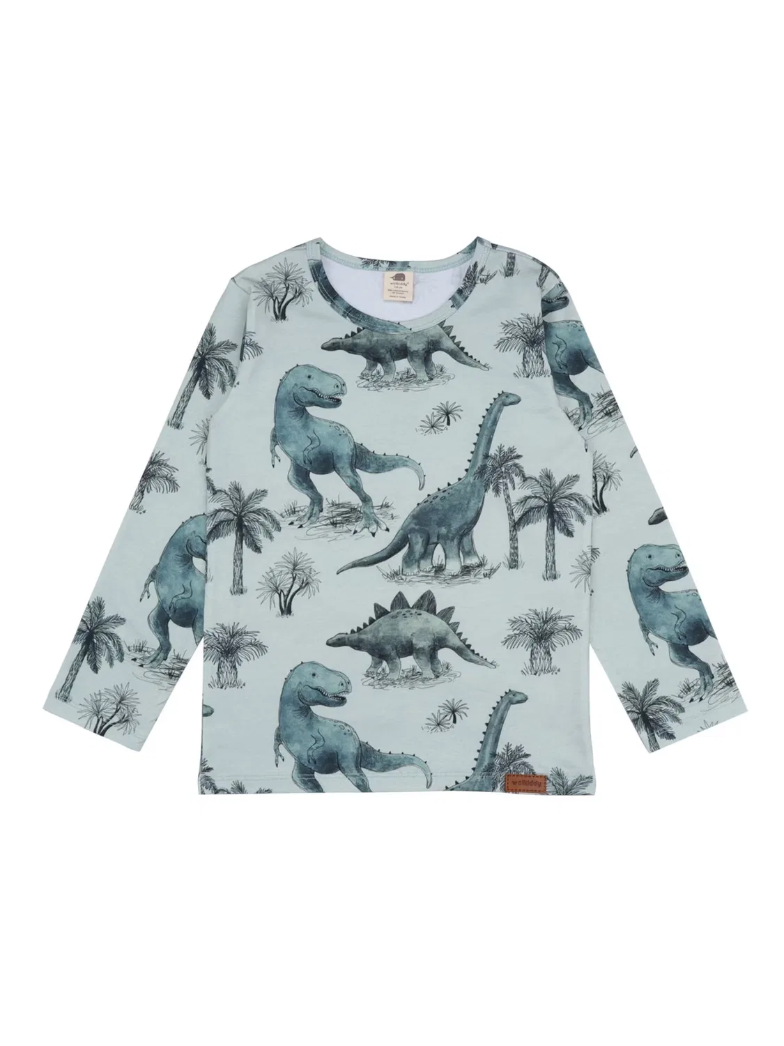 Футболка 'Dinosaourland' Walkiddy, Green