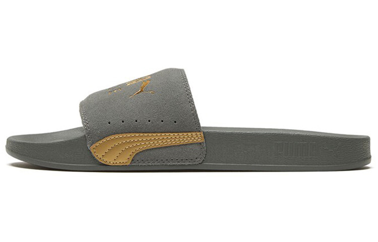 

Шлепанцы и сланцы PUMA Leadcat Ftr Suede Classic Slide Grey/Gold