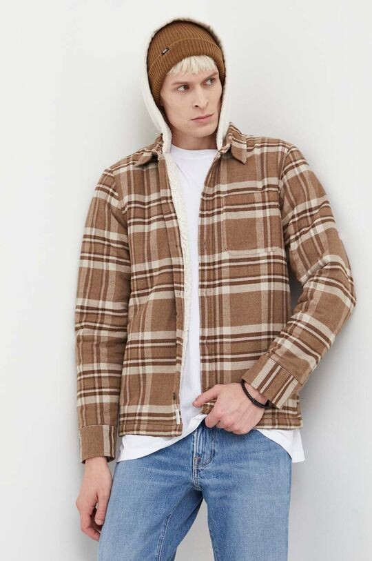

Компания Холлистер Рубашка Hollister Co., коричневый