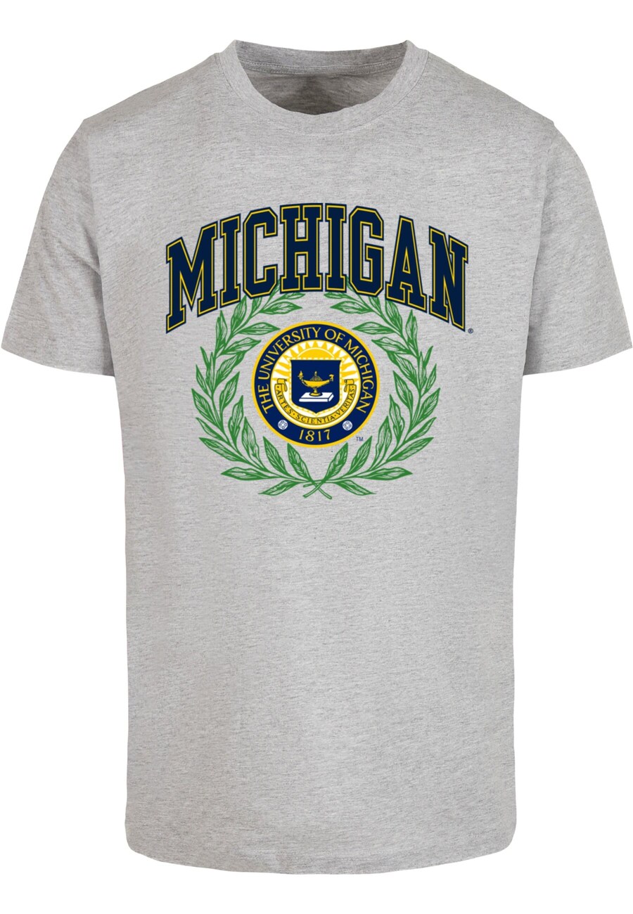 

Рубашка Merchcode Michigan University - Artes Scientia Veritas, серый