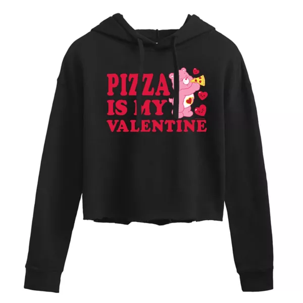 

Детская худи с капюшоном Care Bears Pizza is my Valentine Licensed Character, черный