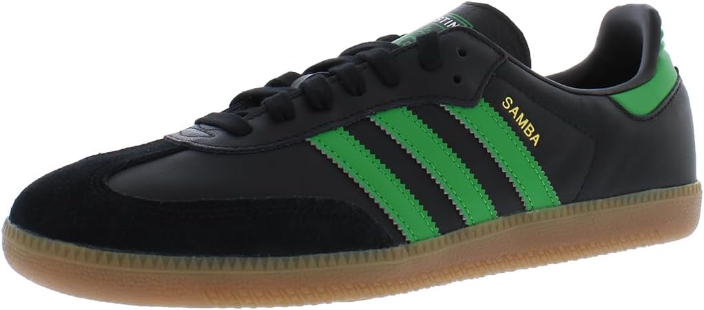 

Мужские кроссовки Adidas Samba, черный/зеленый/коричневый