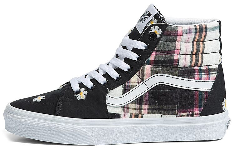 

Кроссовки Vans SK8-HI 'Black White Pink'