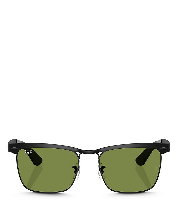 

Квадратные солнцезащитные очки, 53 мм Ray-Ban, черный