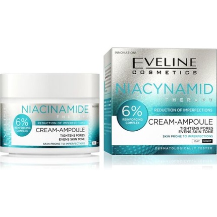 

Eveline Niacinamide Therapy Cream-Ampoule 6% Укрепляющий комплекс 50 мл Eveline Face & Body Care