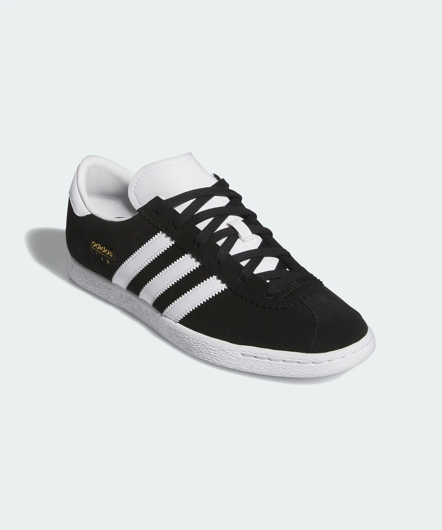 Унисекс кроссовки кожаные Adidas Stadt зелёные — фото 4