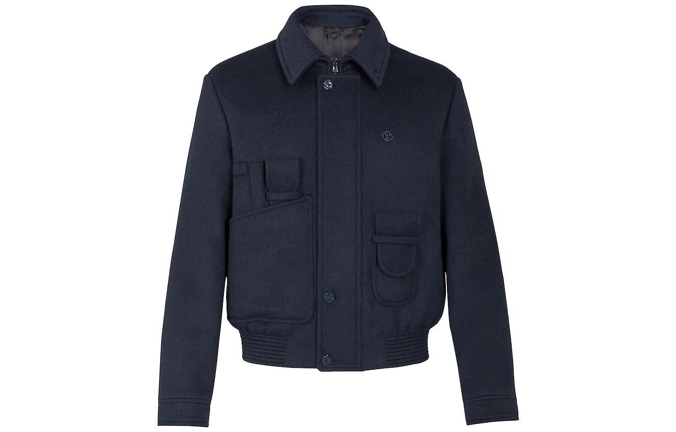

Новые квартальные продукты LV Jacket Men Black Louis Vuitton, черный
