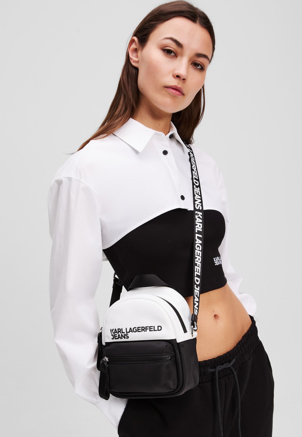 

Сумка через плечо KARL LAGERFELD JEANS - Across body bag, белый