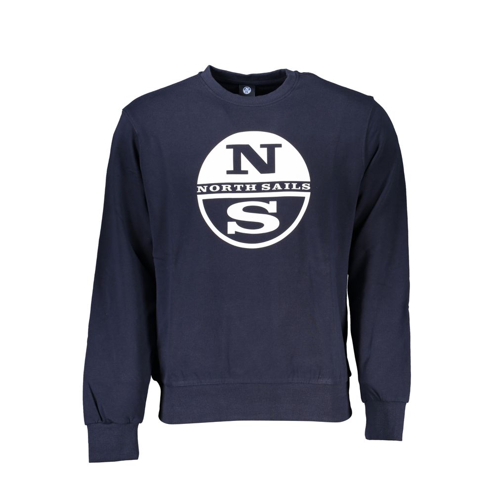 

Синий хлопковый свитер North Sails
