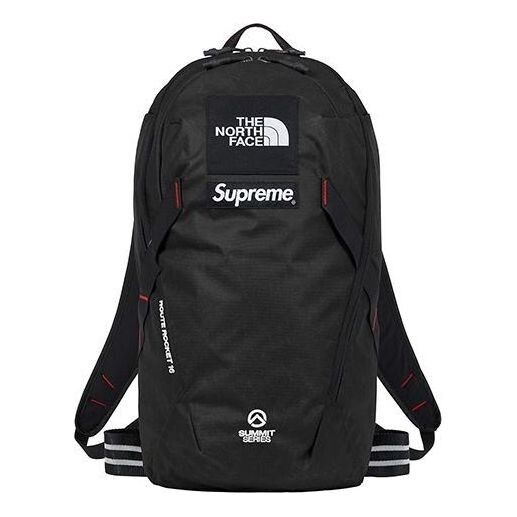 

Сумка x the north face summit series outer tape seam route rocket backpack 'black white' Supreme, черный