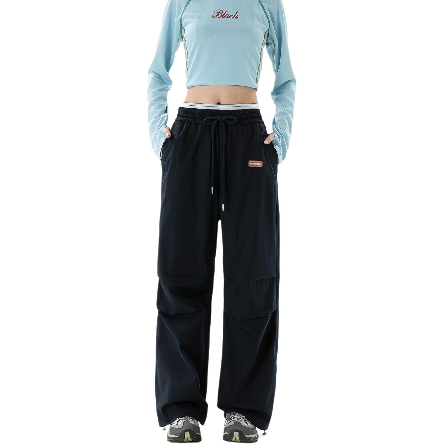 

Ветровка женские брюки WARRIOR, темно-синий[free diy badge]