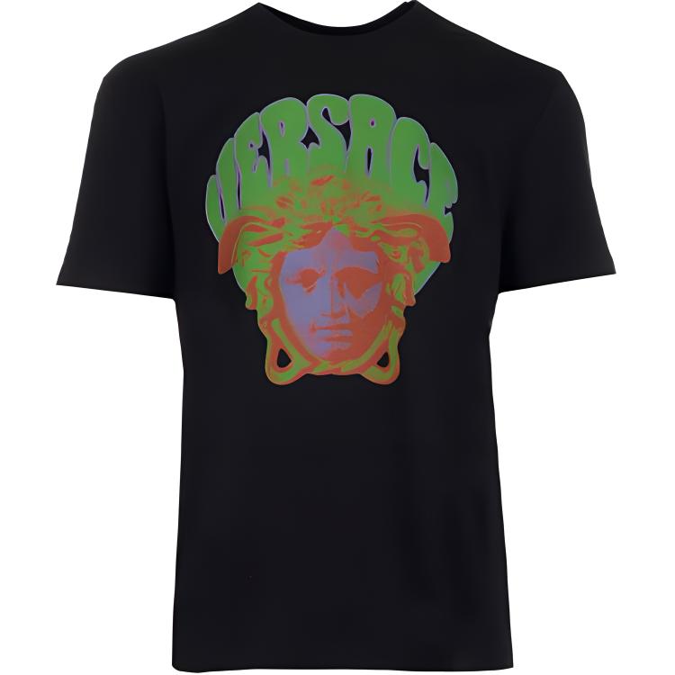 

Футболка с логотипом VERSACE, черная
