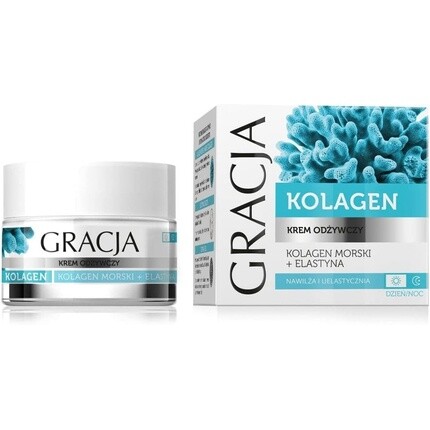 

Питательный крем для лица с коллагеном, Gracja