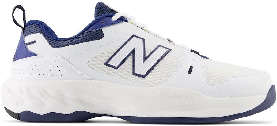 Кроссовки New Balance для мужчин Fresh Foam X 1007 V1, белый/синий/темно-синий — фото 3