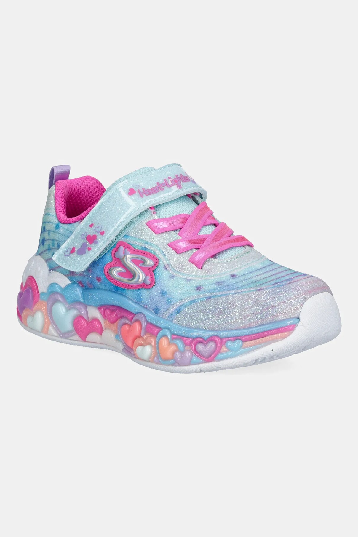 Детские кроссовки ETERNAL HEART LIGHTS Skechers, бирюзовый — фото 2
