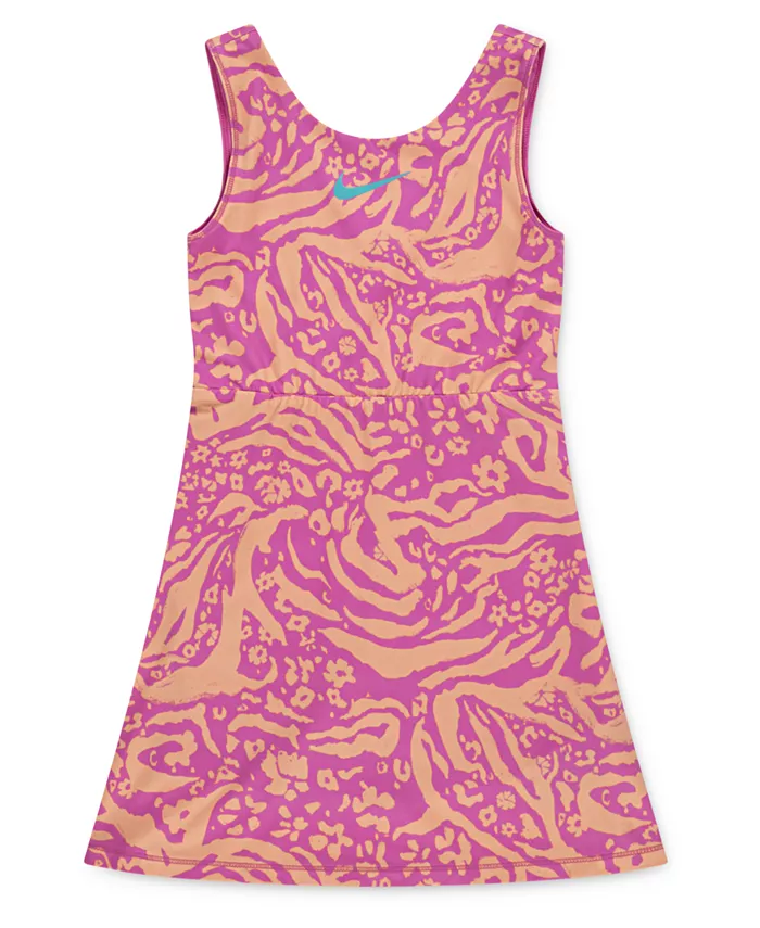 

Платье модное Wild Flower для девочек Nike, розовый