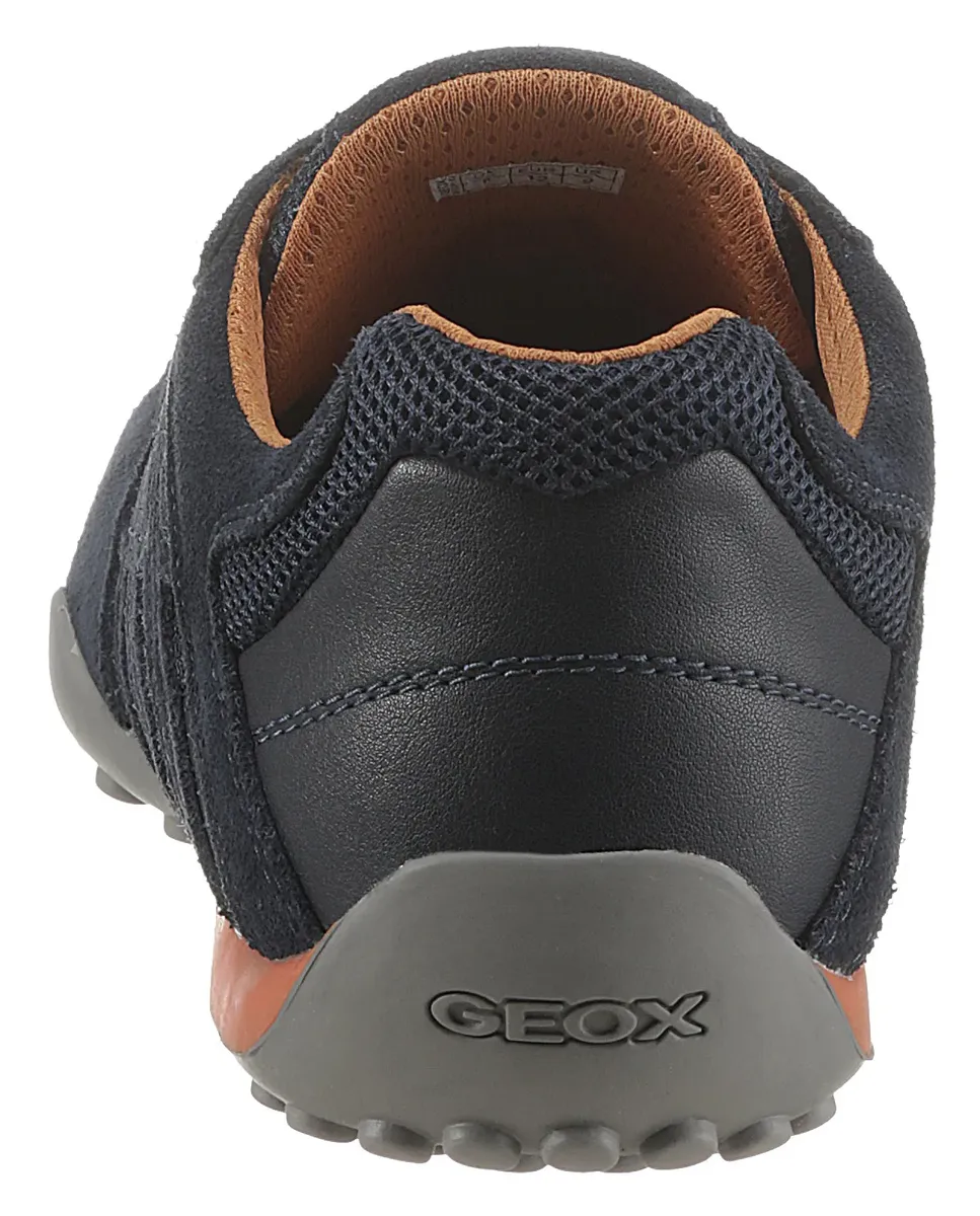 Слипоны Geox "UOMO SNAKE", слипоны, обувь для отдыха с декоративными швами и специальной мембраной Geox, синий — фото 2