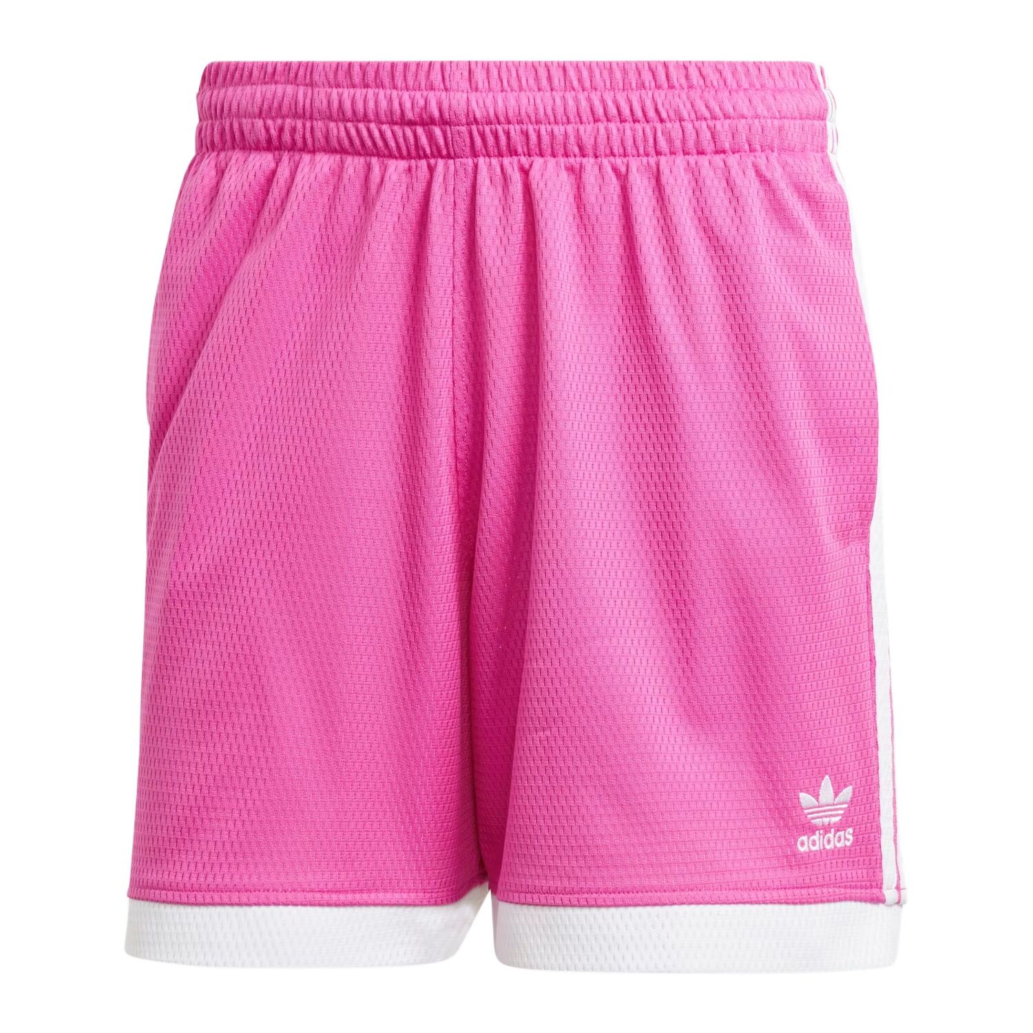 Шорты Adidas с имитацией люверсов Adidas Originals, semi-transparent фуксия — фото 3