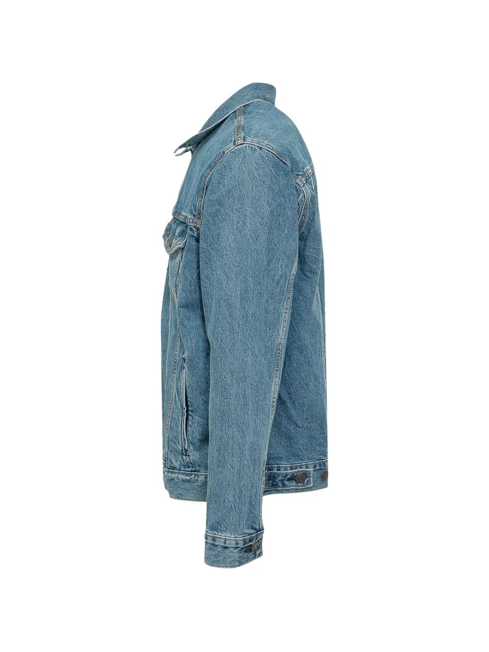 Джинсовая куртка-тракер на пуговицах Levi'S, синий — фото 3