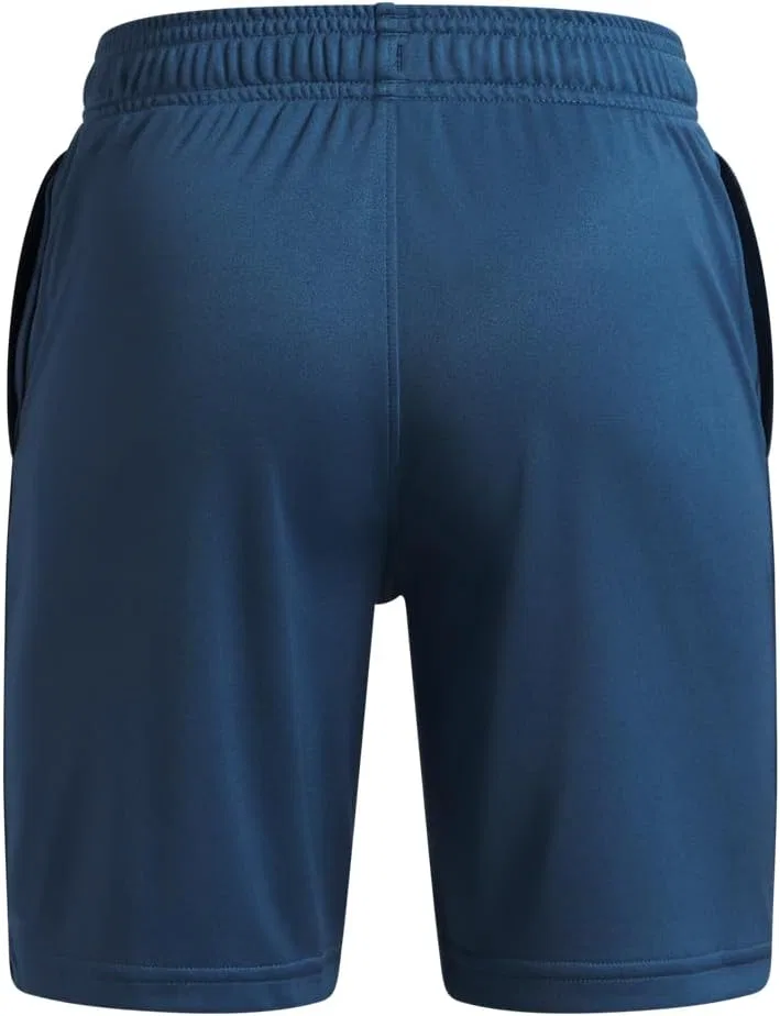 Детские шорты Under Armour с логотипом Tech Logo, (498) Wham Blue//White — фото 3