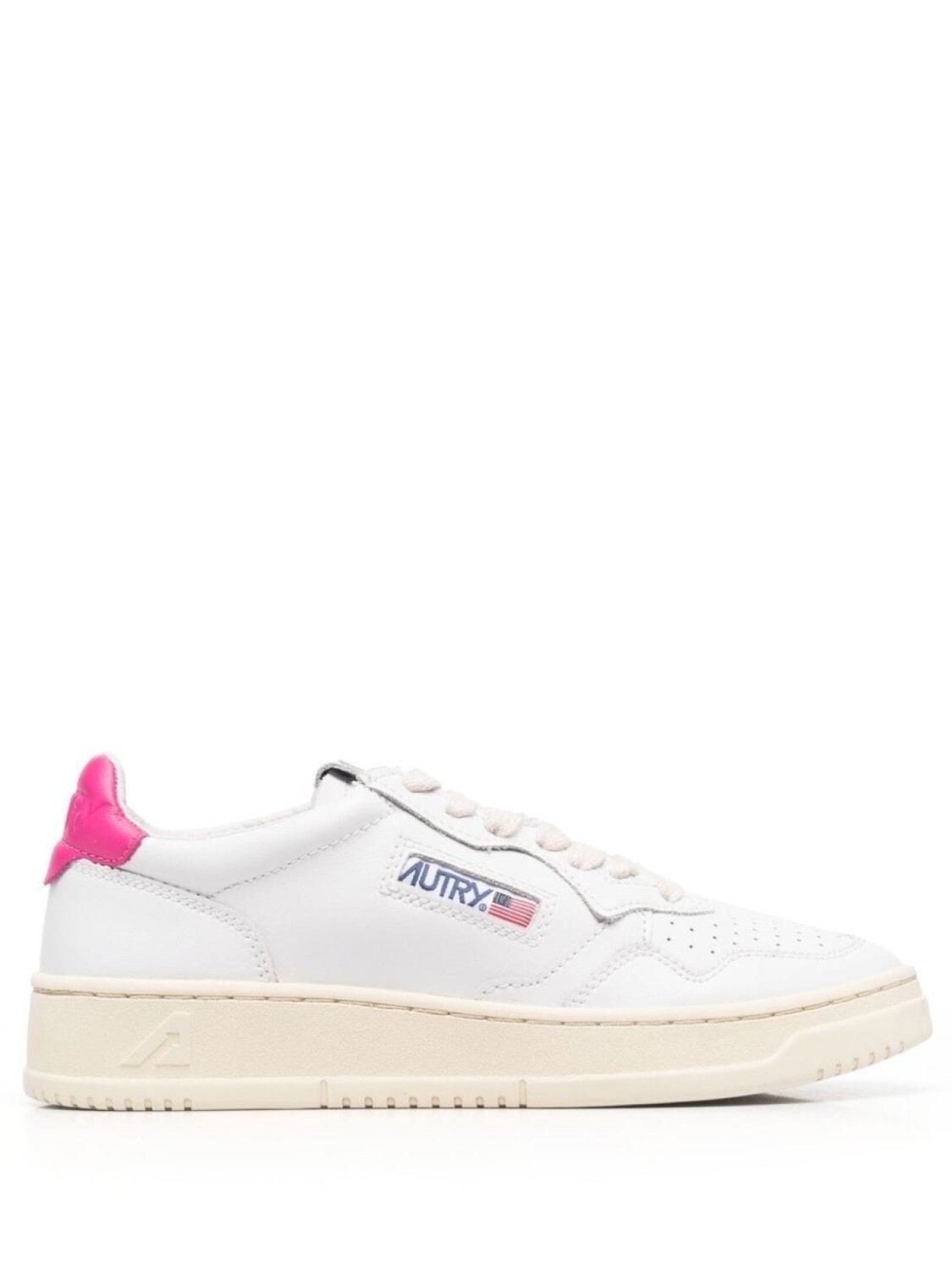 

Кроссовки Autry Lace-up, белый/розовый