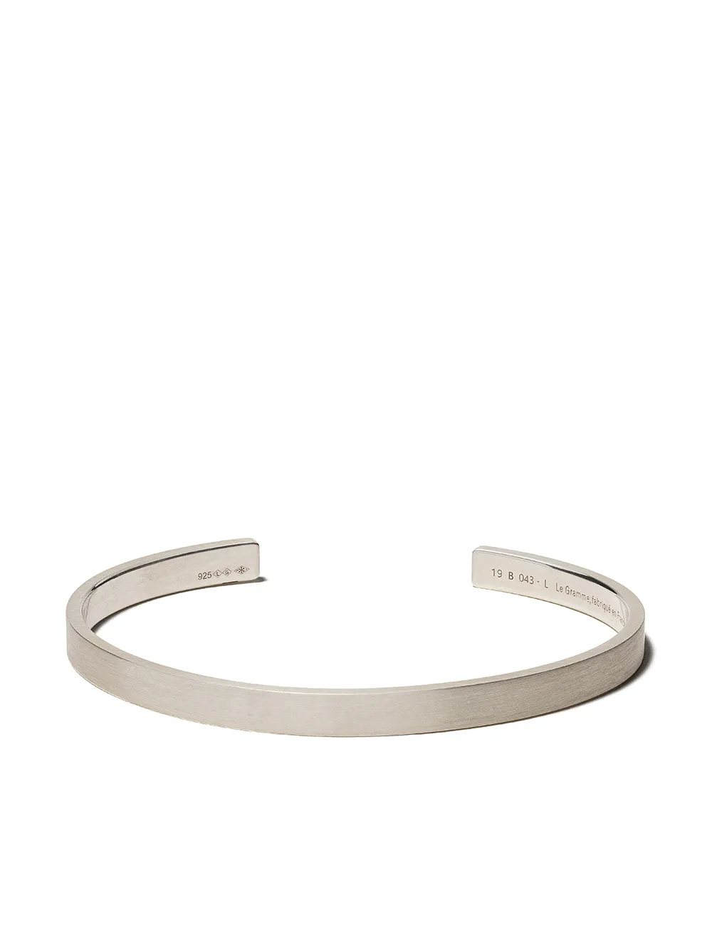 

Браслет 15 Grams Ribbon Le Gramme, серебяный