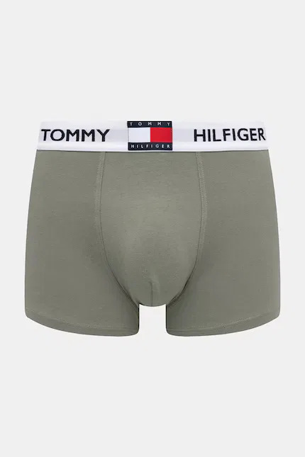 Боксеры хлопковые с эластаном 3 шт Tommy Hilfiger, синий — фото 4