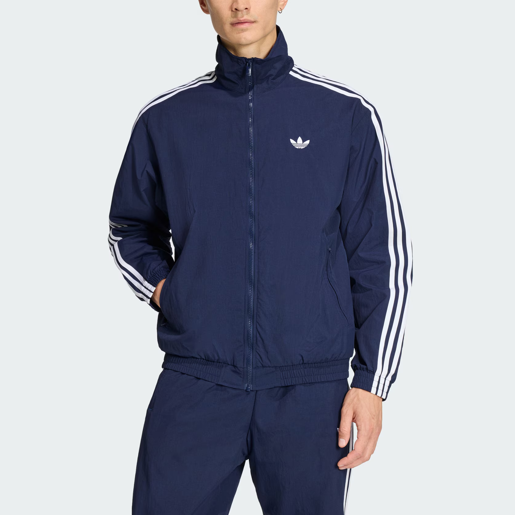 Куртка Firebird FW25 WOVEN TRACK TOP мужская Adidas Originals, темно-indigo/белый — фото 3